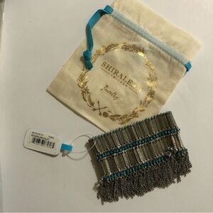 NWT Shiraleah jewelry - Anthropologie - Reverie bracelet in turquoise & Silver